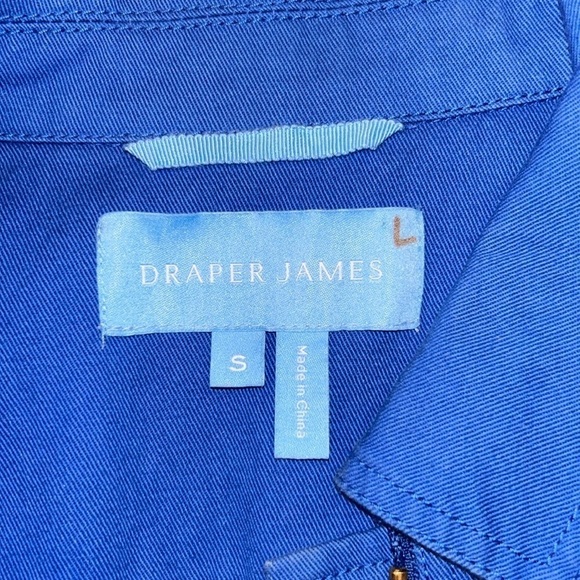 DRAPER JAMES Twill Field Jacket Cobalt Blue Small - Picture 7 of 10